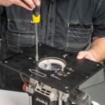 Trend CRT Portable Benchtop Router Table, Robust Construction for Workshop and Jobsite Use, 120V NVR Switch Not Included, CRT/MK3 - Image 7