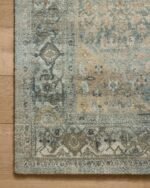 Loloi Magnolia Home by Joanna Gaines Wimberly Collection WYM-03 Lagoon/Wheat 7'-9" x 9'-9" Area Rug - Image 6