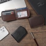 Polare Slim Curve Front Pocket RFID Blocking Italian Real Leather Bifold Wallet for Men - Image 8