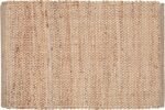 Hausattire Jute Woven Rug 2'x3' - Natural, Hand Braided Boho Entry Area Rugs for Kitchen, Living Room | Small Farmhouse Indoor Outdoor Decorative Mat for Patio, Entryway Front Door Mats - 24x36 Inches - Image 3