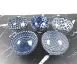 JapanBargain 4686, Set of 5 Japanese Porcelain Bowl Set Gift Set,Traditional Japanese Inspired Pattern Bowls, Made in Japan, 4-5/8" Diameter - Image 6