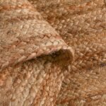 Hausattire Hand Woven Jute Braided Rug, 2'x6' – Natural, Reversible Boho Entry Area Rugs for Kitchen, Living Room I Farmhouse Indoor Outdoor Decorative Floor Rug, 24x72 Inches - Image 9