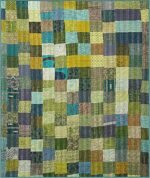 Silk Patchwork Kantha Quilt | Hand-Stitched Vintage Saree Quilt | Reversible Boho Bedspread & Throw | Lightweight Handmade Bedding Décor, (Green, King, 108 x 108 Inches) - Image 4