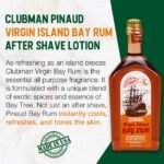 Clubman Pinaud Virgin Island Bay Rum After Shave Cologne – Classic After Shave Lotion for Men, Aftershave for Men, Masculine Fragrance Splash, 12 fl oz - Image 2