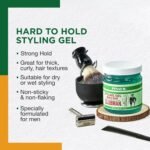 Clubman Pinaud Hair Styling Gel - Hard to Hold & High Shine Hair Gel for Men, Alcohol-Free Formula, Men's Grooming, 16 oz - Image 3